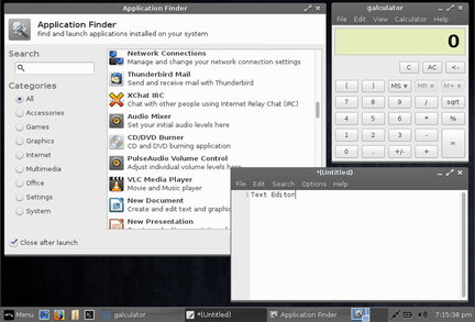 various applications