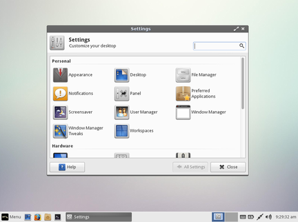 settings manager