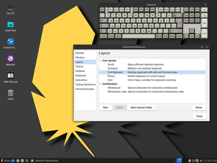 Onboard Keyboard-60